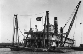 USACE Dredge Robert McGregor moored, date and location unknown 