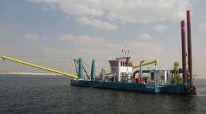 Areedo - cutter suction dredger type 500