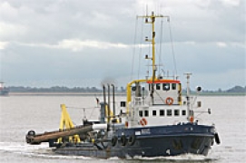 Akke plough boat dredger