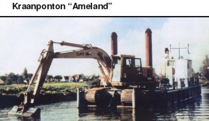 Ameland - backhoe dredge