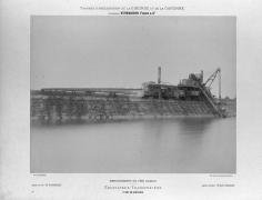 Dredger Cantenac working on the Cazeau project (France)