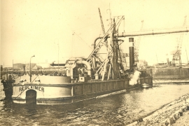 PLUTONE  suction- and barge unloading dredger