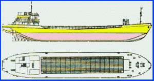 CHMGS-4 hopper barge