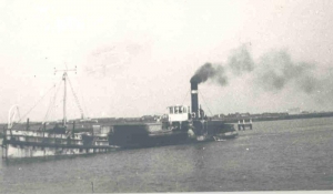 Pollux hopperdredger with stinging pipe