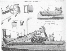 Dundee steamdredger built by Thomas Telford 1817