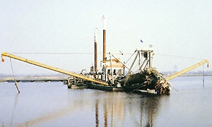 Kelani Ganga - cutter suction dredger 