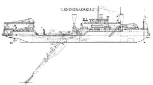 Leningradskij-2 - trailing suction hopper dredger