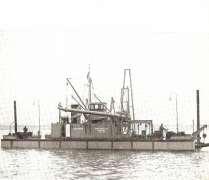 Margriet suction- and barge unloading dredger