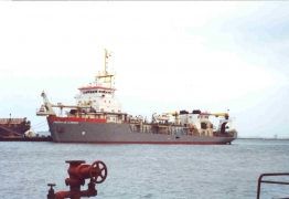 Puerto de Altamira tshd trailing suction hopper dredger