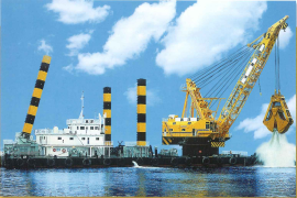 Yushu - grab dredger