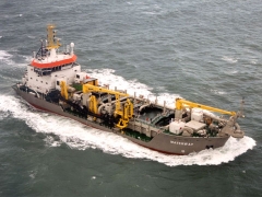 Waterway - trailing suction hopper dredger