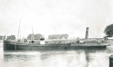 Adam III as build with suction pipe on SB side