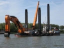 Goliath - backhoe dredge 