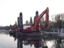 Backhoe  dredger  Kazar VI