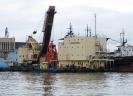 Sakhalinets clamshell dredger