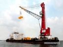 Straits Venture II - Clamshell dredger