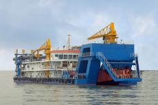 3800m3/h CSD built by XingHua shipyard 