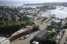 piriou Shipyard at Concarneau