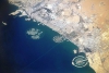 world- and palm islands