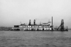 USACE Dredge Jadwin (As Built) conducting dredging operations, 11 February 1938, location unknown (Image by USACE)